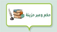 حكم وعبر حزينة صورة مقال حكم وعبر حزينة