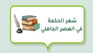 شعر الحكمة في العصر الجاهلي صورة مقال شعر الحكمة في العصر الجاهلي