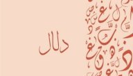 معنى اسم دلال صورة مقال معنى اسم دلال