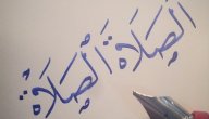 مميزات خط النسخ صورة مقال مميزات خط النسخ