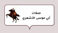 صفات أبي موسى الأشعري صورة مقال صفات أبي موسى الأشعري