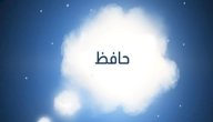 معنى اسم حافظ فى المنام صورة مقال معنى اسم حافظ فى المنام