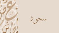 معنى اسم سجود صورة مقال معنى اسم سجود