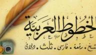 ما هي أنواع الخط العربي؟ صورة مقال ما هي أنواع الخط العربي؟