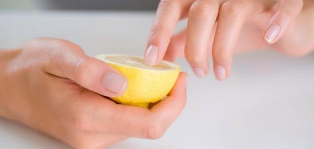 ما فوائد الليمون للأظافر ما فوائد الليمون للأظافر