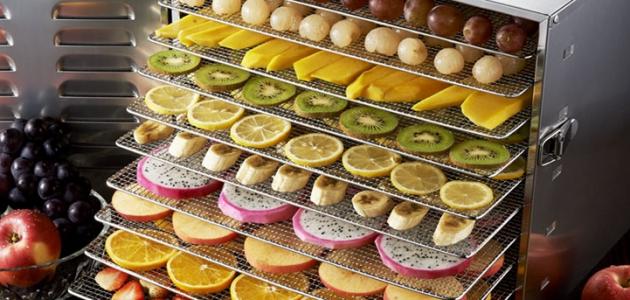 طريقة تجفيف الفواكه المنزل