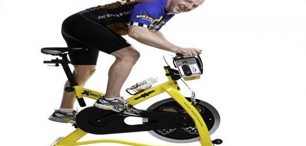 معدل حرق الدراجة الهوائية الثابتة