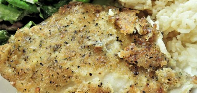 طريقة عمل أرز بالسمك المقلي طريقة عمل أرز بالسمك المقلي