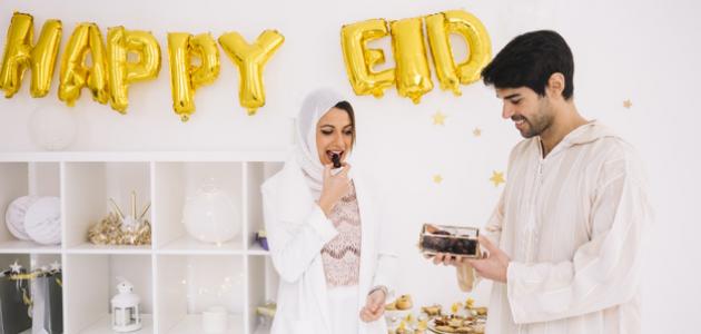 مسجات العيد الفطر قصيرة مسجات العيد الفطر قصيرة