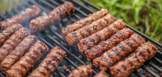 طريقة الكفتة المشوية