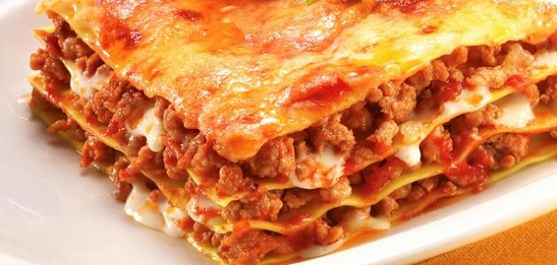 طريقة عمل اللازانيا الإيطالية